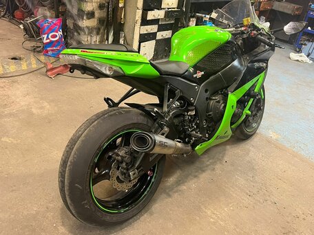 2013 Kawasaki ZX-10R Ninja, зелёный, 1250000 рублей, вид 1