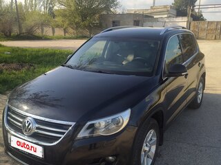 2009 Volkswagen Tiguan I, чёрный, 1450000 рублей, вид 1
