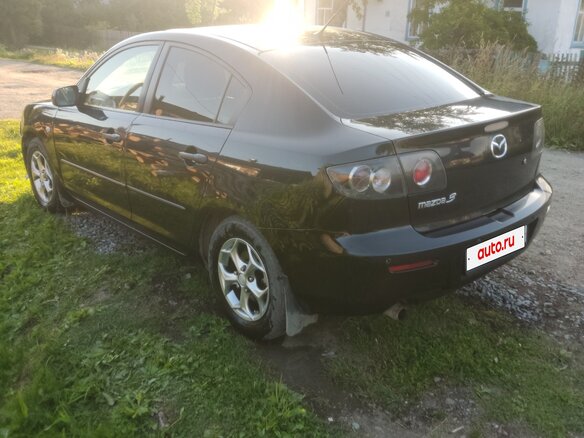 2008 Mazda 3 I (BK) Рестайлинг, чёрный, 700000 рублей - вид 4