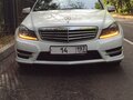 2012 Mercedes-Benz C-Класс 180 BlueEFFICIENCY III (W204) Рестайлинг, белый - вид 1