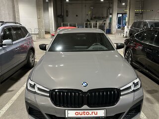 2020 BMW 5 серии 530d xDrive VII (G30/G31/G38) Рестайлинг, серый, 6960000 рублей, вид 4