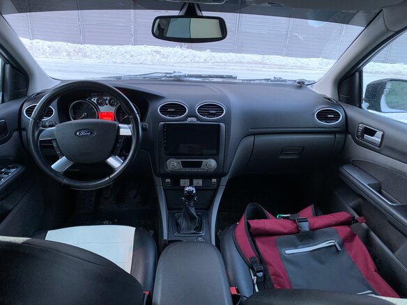 2008 Ford Focus II Рестайлинг, чёрный - вид 7