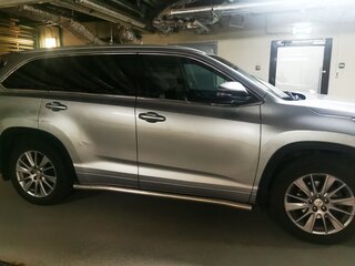 2014 Toyota Highlander III (XU50), серый, 3250000 рублей, вид 4
