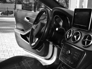 2014 Mercedes-Benz CLA 200 I (C117, X117), белый, 1950000 рублей, вид 4