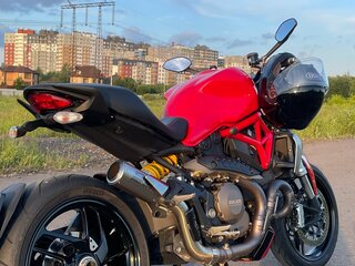 2014 Ducati Monster 1200, красный, 900000 рублей, вид 1