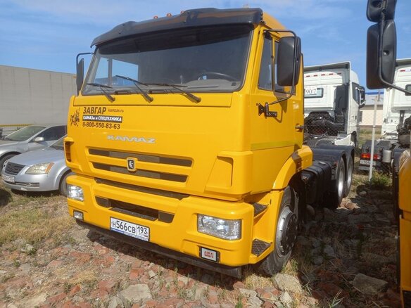 2023 КамАЗ 65116, жёлтый, 2590000 рублей - вид 1
