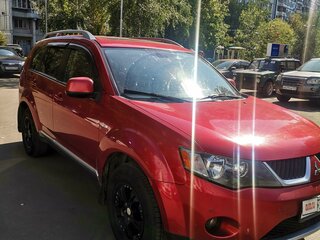 2008 Mitsubishi Outlander II, красный, 950000 рублей, вид 1