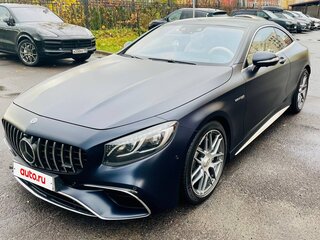 2017 Mercedes-Benz S-Класс AMG 63 AMG III (W222, C217) Рестайлинг, синий, 14500000 рублей, вид 1