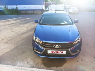 2022 Lada (ВАЗ) Vesta I, синий, 1400000 рублей, вид 2