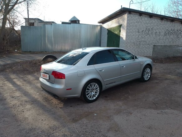 2005 Audi A4 III (B7), серебристый, 1300000 рублей - вид 12