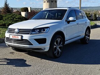 2015 Volkswagen Touareg II Рестайлинг, белый, 3500000 рублей, вид 5