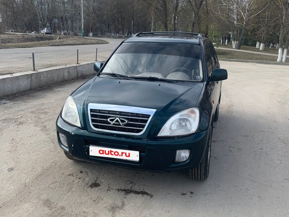 2007 Chery Tiggo (T11) I, зелёный, 310000 рублей