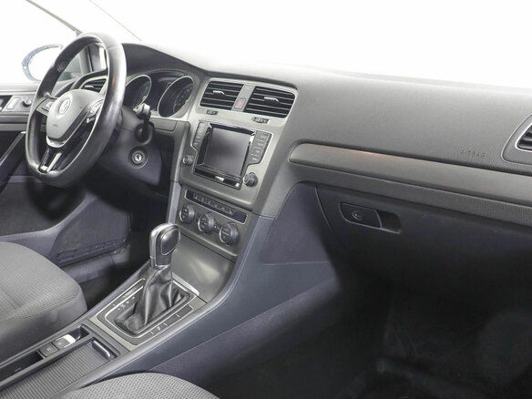 2013 Volkswagen Golf VII, серебристый - вид 8