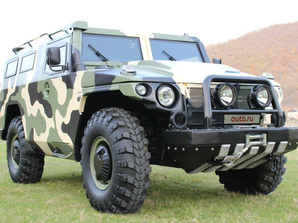 2007 ГАЗ 2330 «Тигр» 233001, зелёный - вид 25