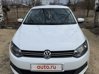 2014 Volkswagen Polo V, белый, 715000 рублей, вид 1