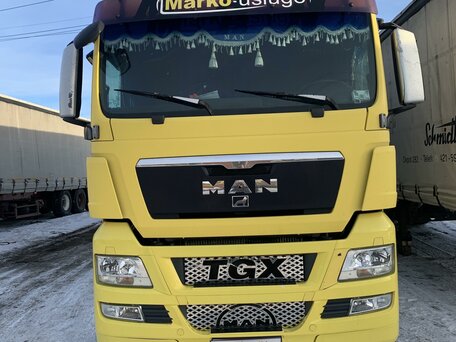 2008 MAN TGX, жёлтый, 4000000 рублей, вид 1