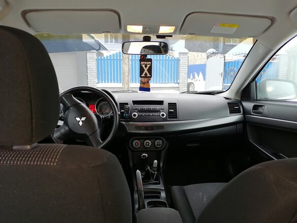 2008 Mitsubishi Lancer X, серебристый - вид 5