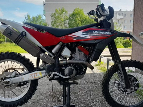 2012 Husqvarna TC 450, красный, 400000 рублей, вид 1