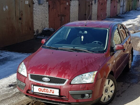 2006 Ford Focus II, красный - вид 2