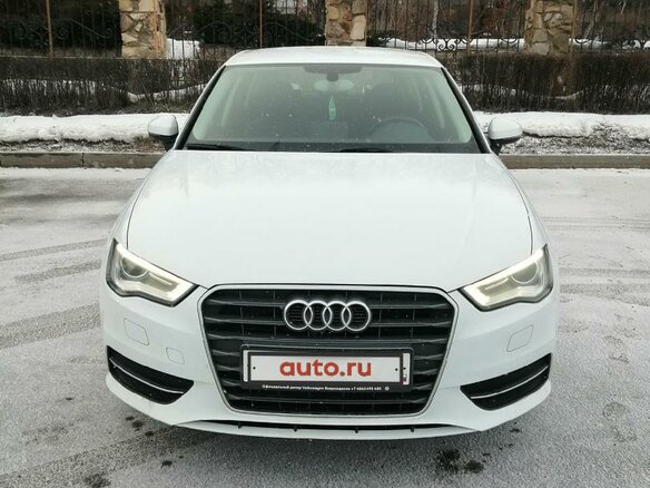 2014 Audi A3 III (8V), белый