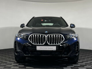 2025 BMW X6 40i III (G06) Рестайлинг, синий, 14600000 рублей, вид 2
