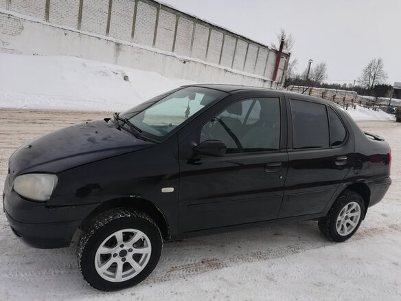 2007 Tata Indica I, чёрный - вид 3