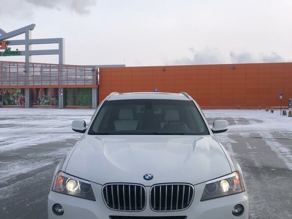 2011 BMW X3 35i xDrive II (F25), белый