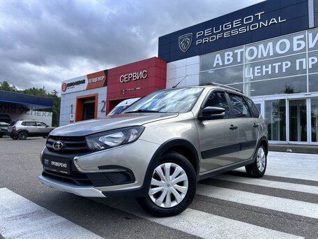 2021 Lada (ВАЗ) Granta Cross I Рестайлинг, серый, 770000 рублей, вид 3