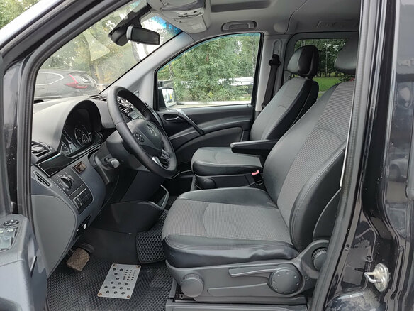 2012 Mercedes-Benz Viano L1 I (W639) Рестайлинг, чёрный - вид 15
