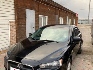 2012 Mitsubishi Lancer X Рестайлинг, чёрный, 790000 рублей, вид 3