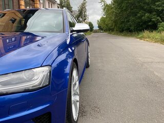 2014 Audi RS 4 III (B8), синий, 4500000 рублей, вид 4
