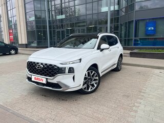 2020 Hyundai Santa Fe IV Рестайлинг, белый, 3900000 рублей, вид 1