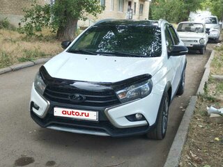 2018 Lada (ВАЗ) Vesta SW Cross I, белый, 1340000 рублей, вид 2