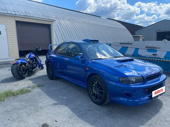 1999 Subaru Impreza I, синий, 2200000 рублей - вид 6