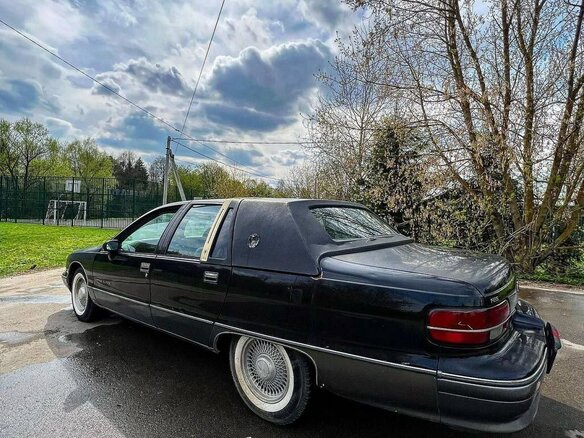 1991 Chevrolet Caprice IV, чёрный - вид 4