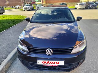 2013 Volkswagen Jetta VI, чёрный, 970000 рублей, вид 1