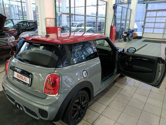 2016 Mini Hatch JCW III (F55/F56), серый - вид 1