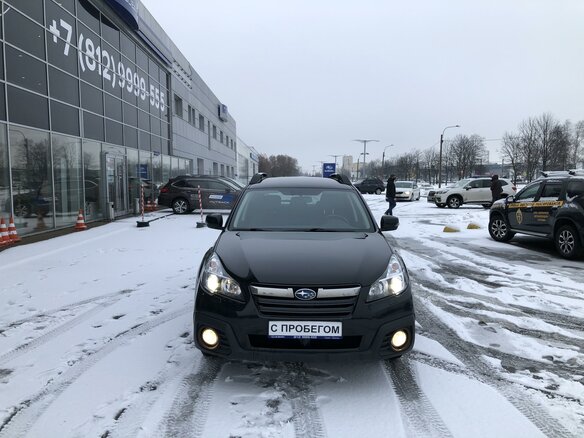 2014 Subaru Outback IV Рестайлинг, чёрный - вид 1