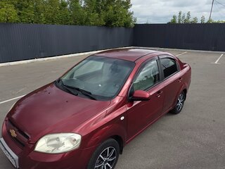 2008 Chevrolet Aveo I Рестайлинг, красный, 435000 рублей, вид 1