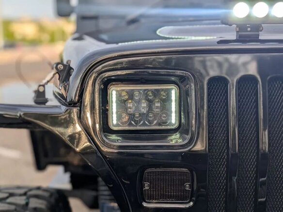 1993 Jeep Wrangler I (YJ), чёрный, 2000000 рублей - вид 10