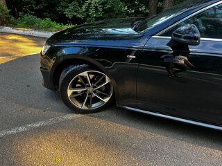 2019 Audi A4 V (B9), чёрный, 2345000 рублей, вид 4