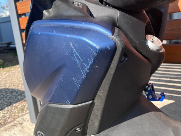 2021 Yamaha NMAX, синий, 350000 рублей - вид 16