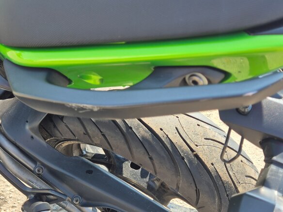 2012 Kawasaki ER-6F (Ninja 650R), зелёный, 420000 рублей - вид 12