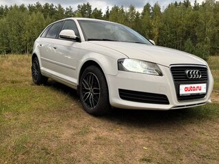 2009 Audi A3 II (8P) Рестайлинг 2, белый, 870000 рублей, вид 4