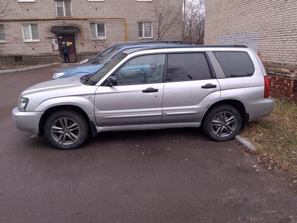 2004 Subaru Forester II, серый, 650000 рублей - вид 5