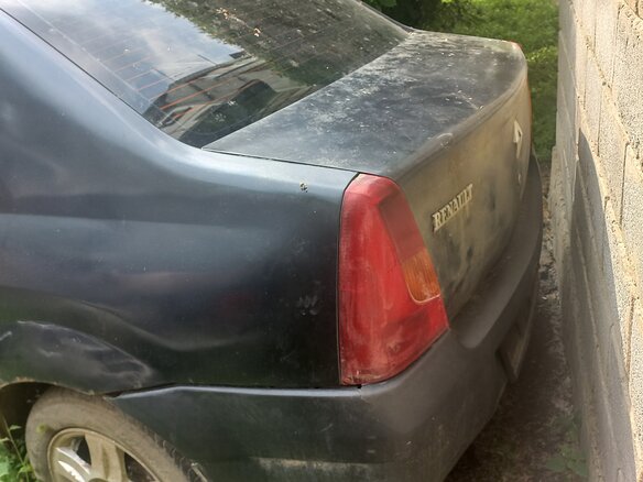 2006 Renault Logan I, серый, 220000 рублей - вид 3