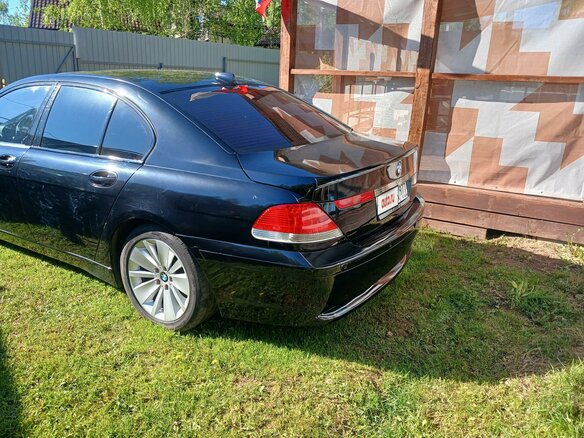 2003 BMW 7 серии Long 730Li IV (E65/E66), чёрный, 850000 рублей - вид 2