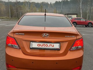 2015 Hyundai Solaris I Рестайлинг, оранжевый, 1000000 рублей, вид 5
