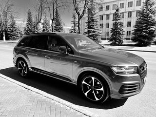 2016 Audi Q7 II (4M), серый, 5100000 рублей, вид 5