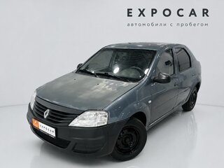 2010 Renault Logan I Рестайлинг, синий, 161000 рублей, вид 1